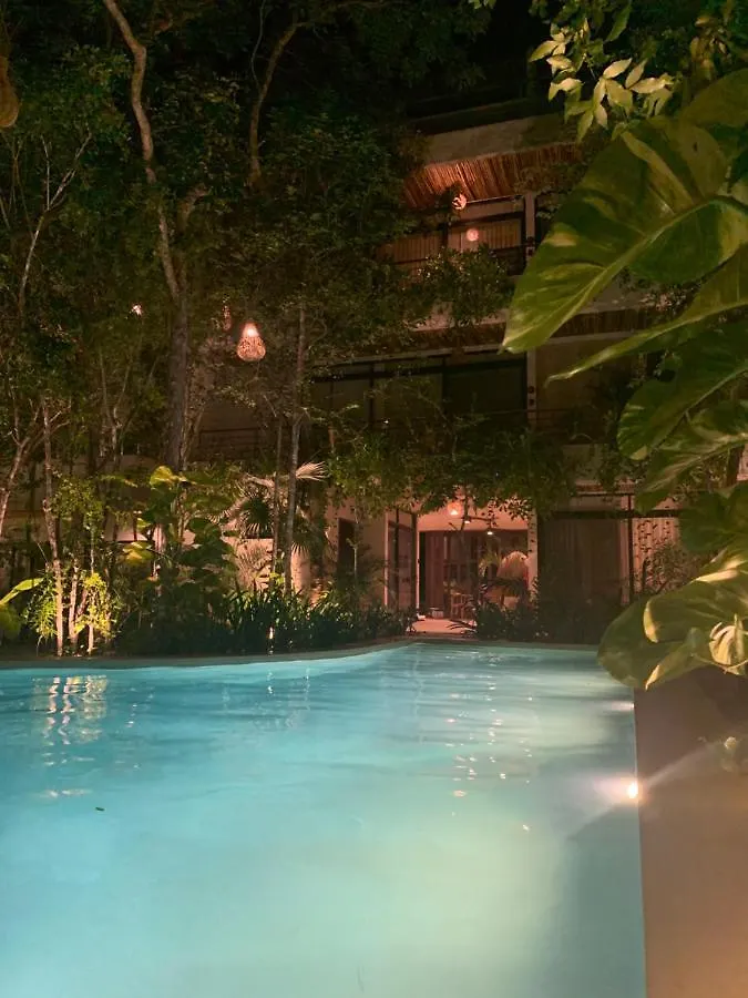 Jungle View 2Bed 2Bath Condo/ Wi-Fi/ Pool/ Gym 툴룸 0*,  멕시코
